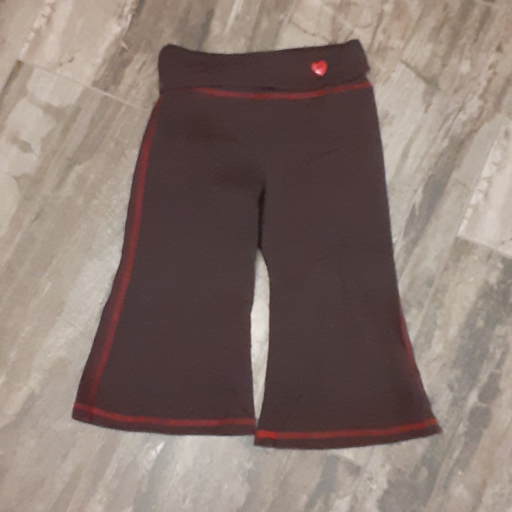 Jenna Jessie size 6X Brown Capri yoga style pants
